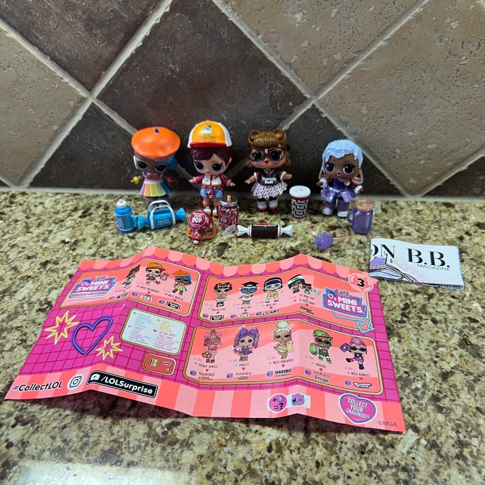 Bundle L.O.L. Surprise! Loves Mini Sweets - Tootsie Family & Fashion Show Dolls